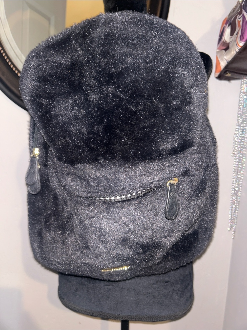 Betsey Johnson Panda Hoodie Backpack